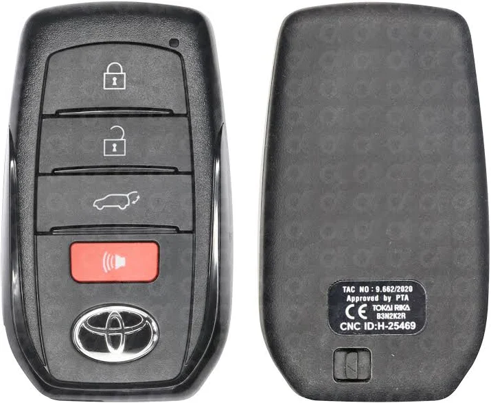 Toyota Land Cruiser Prado 2024-2025 Smart Key 8990H-60810 433MHz B3N2K2R